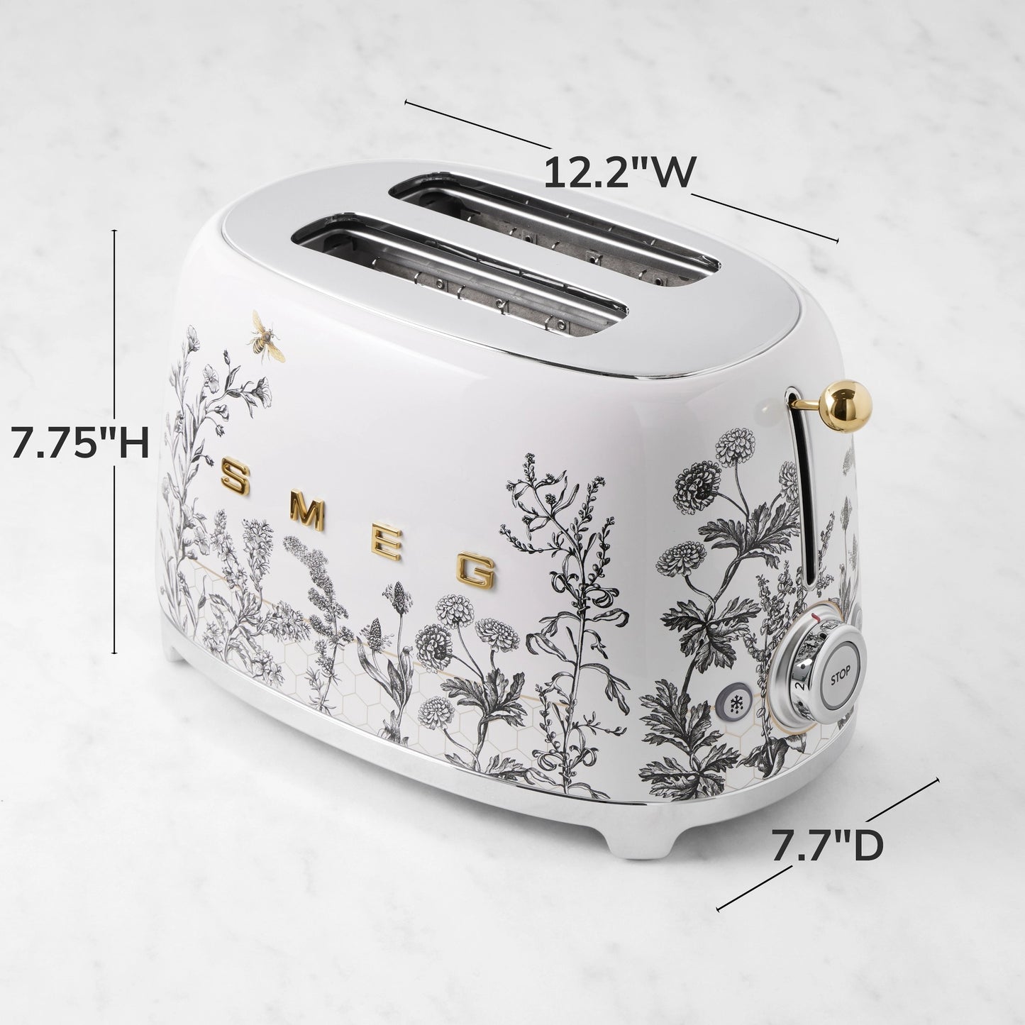 𝗦 𝗠 𝗘 𝗚 2-Slice Toaster